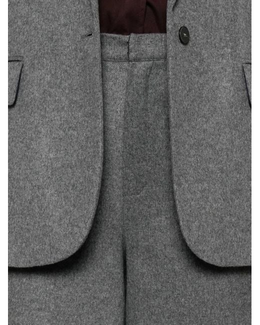 Forte Forte Gray Hose Mit Elastischem Bund