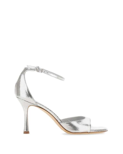 Sergio Levantesi White Hope6 Ankle Strap Sandals