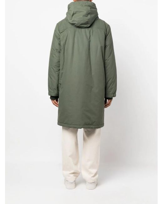 A.P.C. Parka Met Capuchon in het Green voor heren
