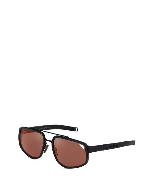 Dita Eyewear Pink Pilot Frame Sunglasses