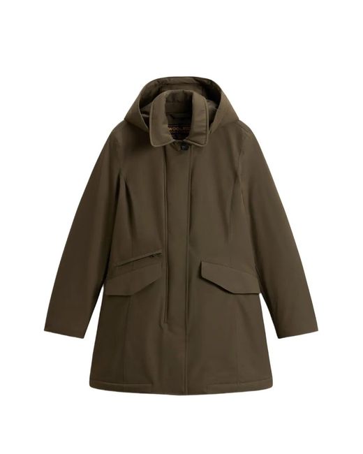 Parka Con Capucha Woolrich de color Brown