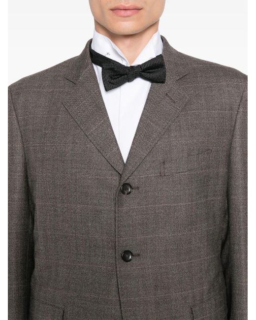 Junya Watanabe Gray Panelled Coat for men