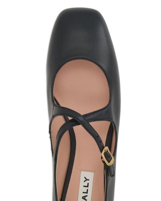Bally Black Ballerina Shoes