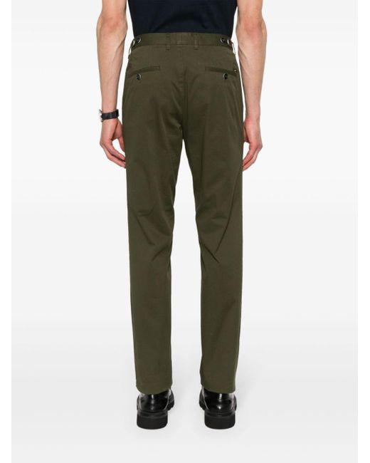 Pantalones con corte slim Boss de hombre de color Green