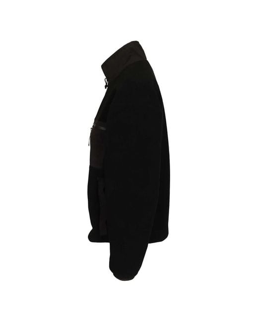 Patagonia Black Logo-Patch Fleece Jacket