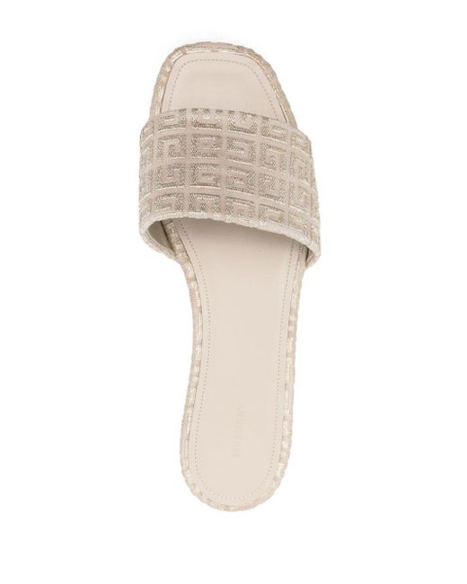 Givenchy Slippers Met Jacquard in het White