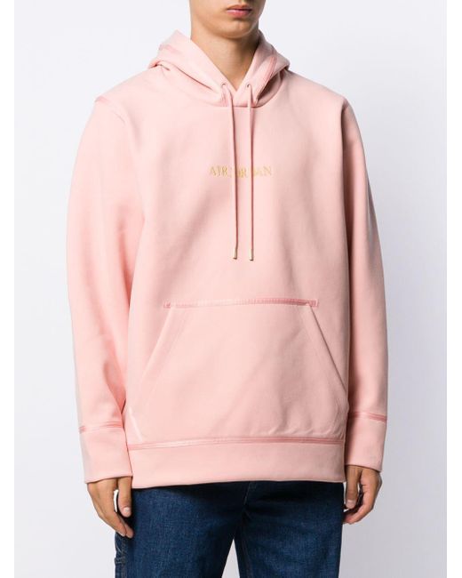 black and pink jordan hoodie