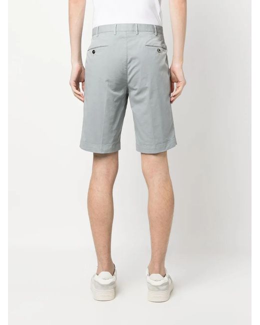 PT Torino Gray Knee-Length Bermuda Shorts for men