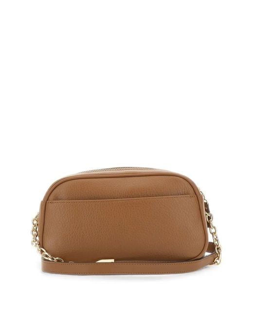Liu Jo Brown Logo-Detail Cross Body Bag