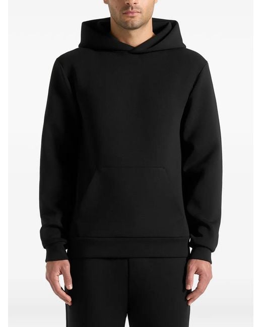 Manière De Voir Black Drew Regular-Fit Hoodie for men