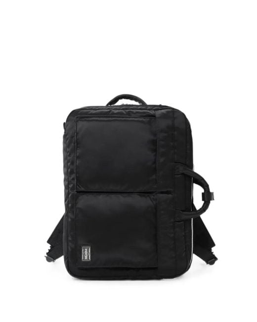 Porter-Yoshida and Co Black Tanker 3Way Backpack