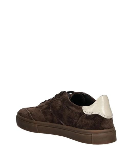 Vagabond Brown Cody Suede Panelled Sneakers