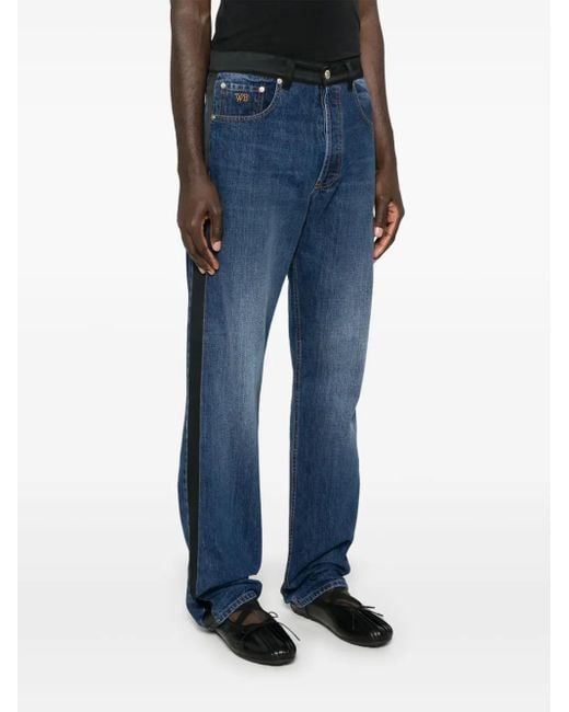 Wales Bonner Blue Echo Jeans for men