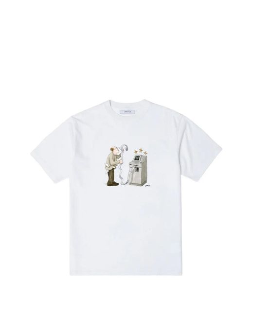 Dean Edmonds White Graphic-Print T-Shirt for men