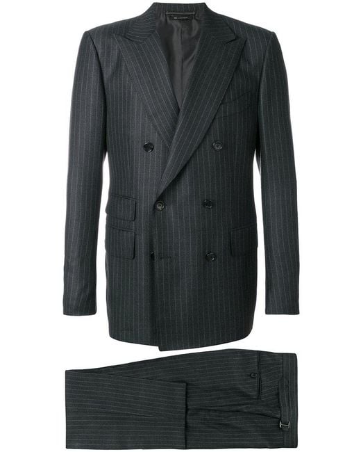 Tom Ford Anzug mit Nadelstreifen in Gray für Herren