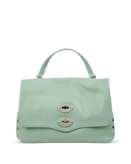 Zanellato Green Small Postina Tote Bag