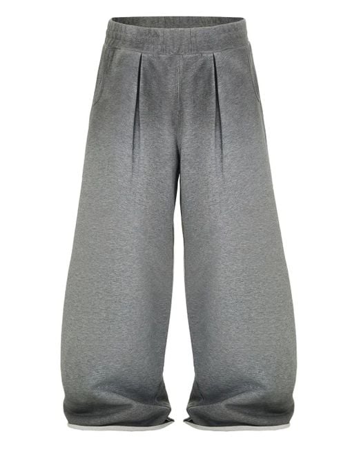 Protémoa Gray Pleated Gradient Sweatpants