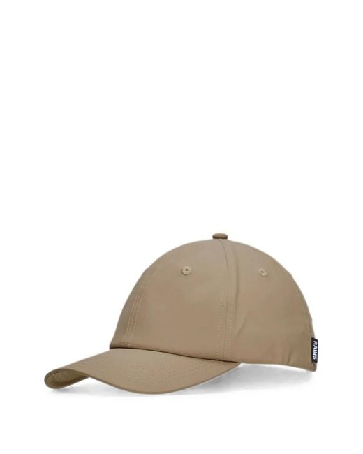 Rains Natural Adjustable-Strap Cap