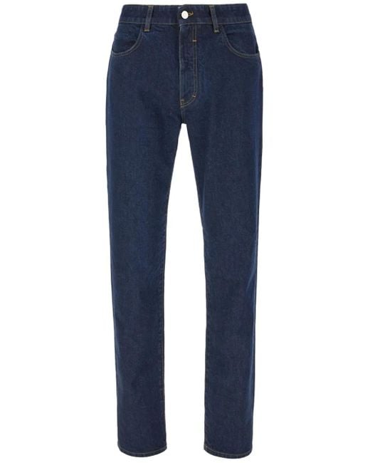 Givenchy Blue Belt-Loop Jeans for men