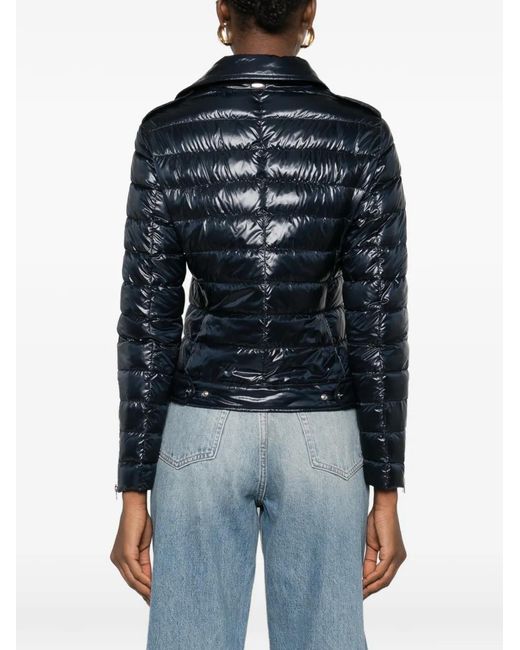 Herno Blue Biker Jacket