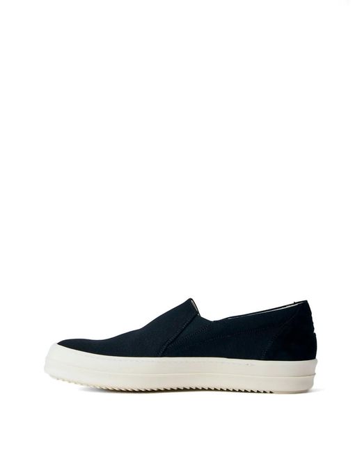Rick Owens Blue Penta Round-Toe Sneakers for men