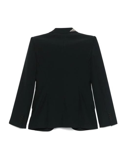 McQueen Black Outerwears
