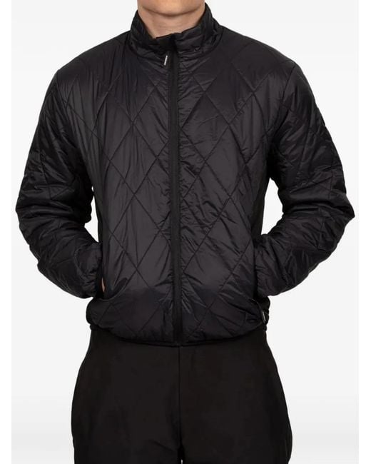 PODHIO Black Quilted Jacket