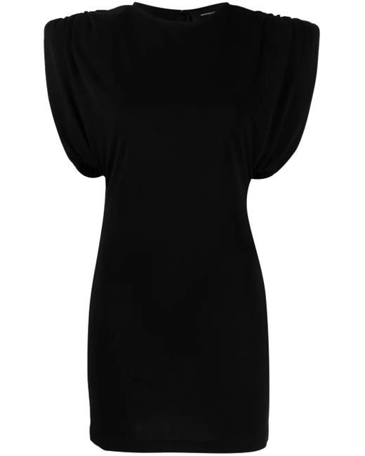 Abito Corto Smanicato di Wardrobe NYC in Black