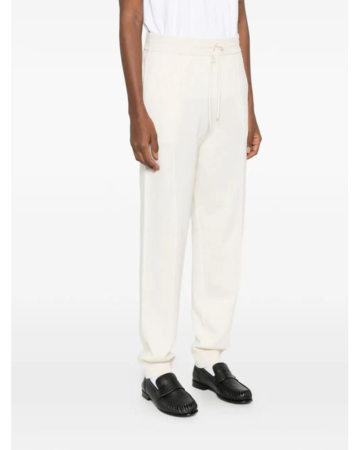 Totême White Drawstring Track Pants