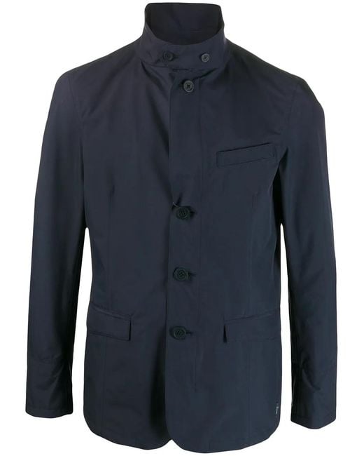 Herno Blue Laminar Field Jacket for men