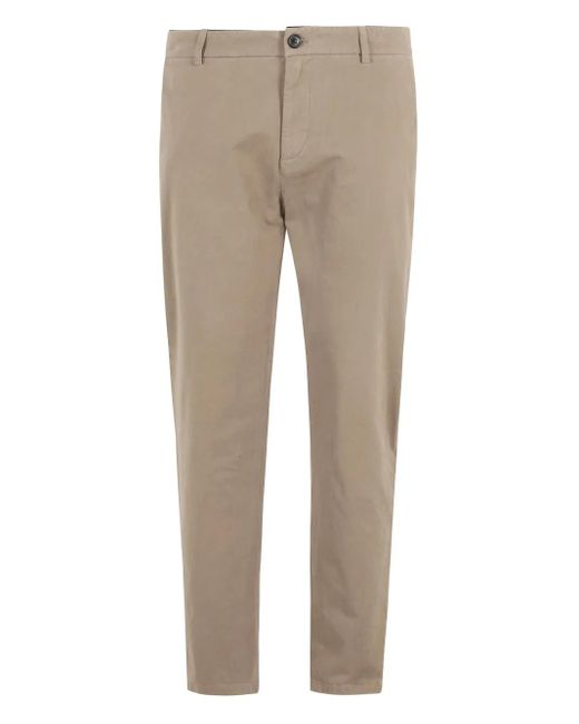Department 5 Natural Button-Fastening Trousers for men