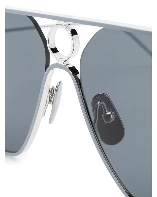 Thom Browne Multicolor Rectangular-frame Sunglasses