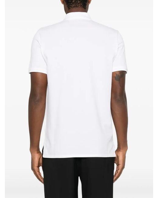 Givenchy Poloshirt Mit Logo-Patch in White für Herren