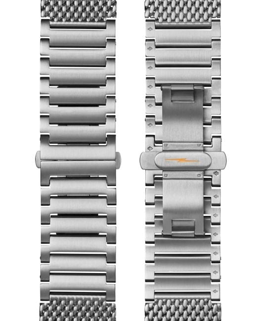 Reloj Canfield de 43 mm Shinola de hombre de color White