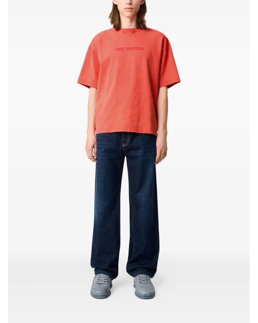 Axel Arigato Red Distort T-Shirt for men