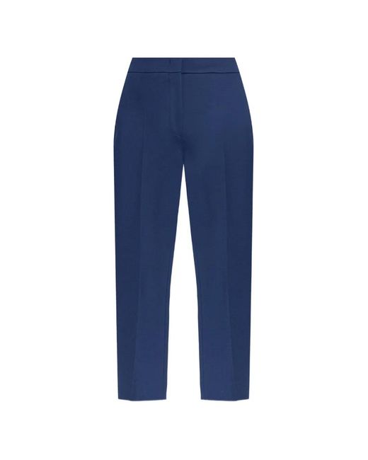 Max Mara Blue Pegno Tailored Trousers