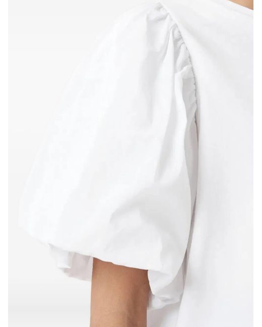 Top Jess Con Maniche A Palloncino di AllSaints in White