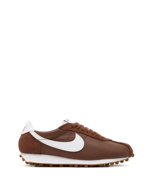 Nike Brown Ld-1000 Suede Panel Sneakers