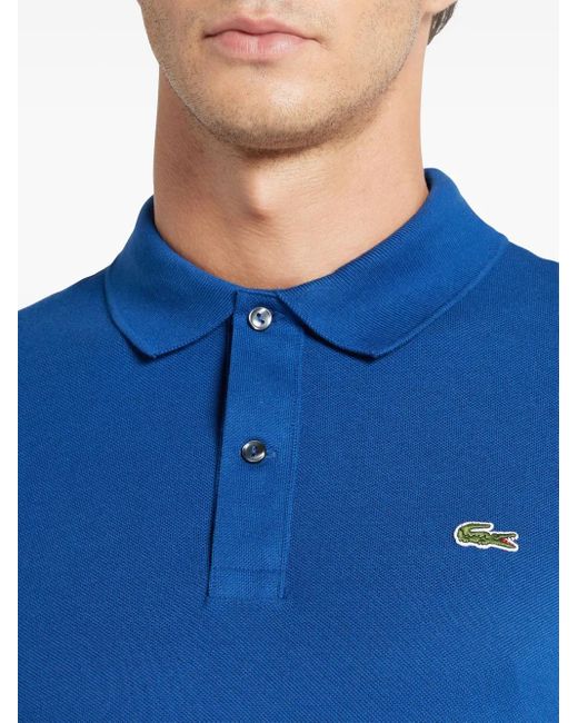 Lacoste Blue Original Polo Shirt for men