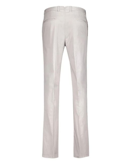 Boglioli White Single-Breasted Suit for men