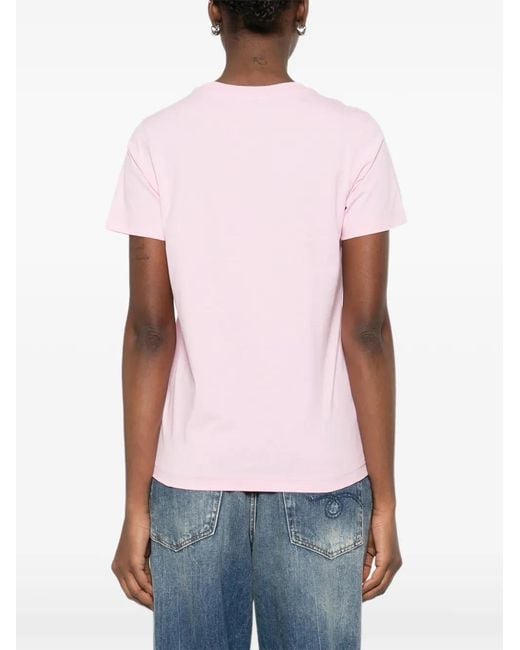 Moschino Pink Moschino Graphic T-Shirt