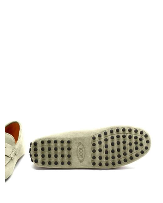 Tod's Green Gommino Loafers for men