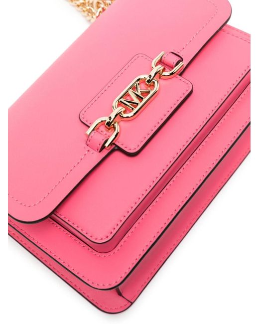 Grand sac à bandoulière Heather MICHAEL Michael Kors en coloris Pink