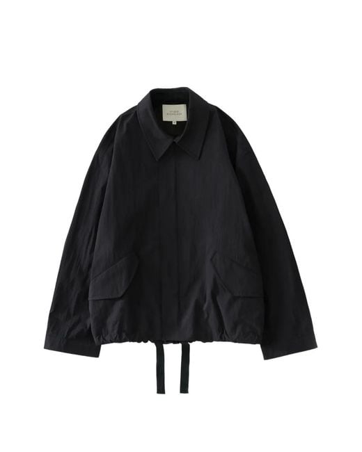 Studio Nicholson Black Comba Bomber Jacket for men