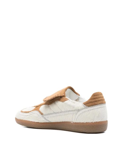 Alohas White Suede Sneakers