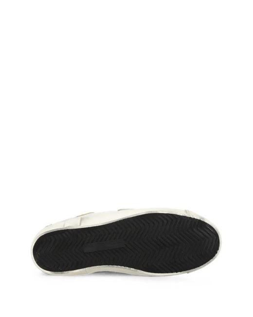 Philippe Model White Prsx Shearling-Lined Sneakers