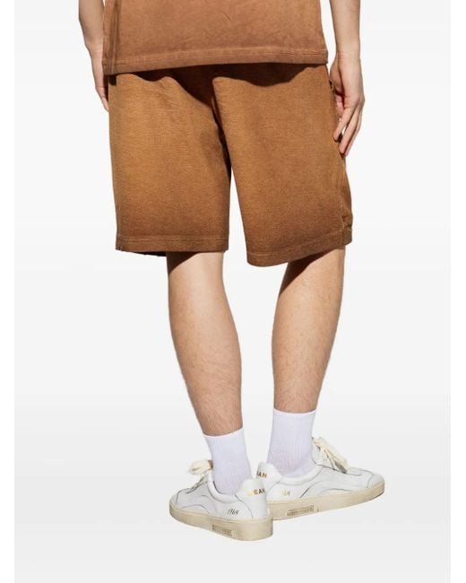 DIESEL Brown P-Crowde Shorts for men