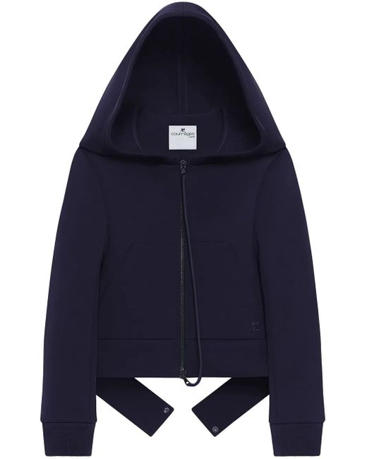 Courreges Blue Cocoon Jacket