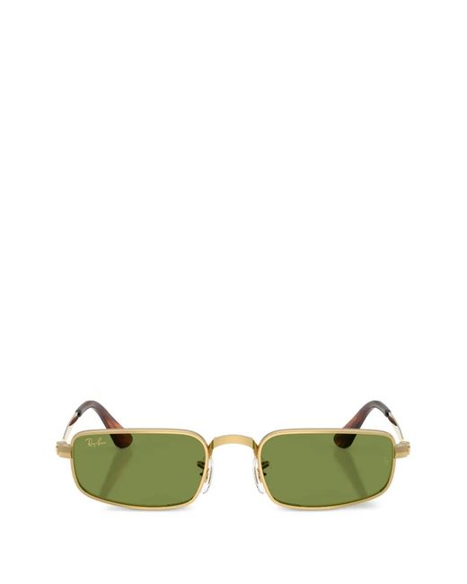 Ray-Ban Green X A$Ap Rocky Rectangle-Frame Sunglasses