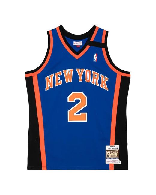 Mitchell & Ness Blue New Tork Knicks 1988-1989 Vest for men